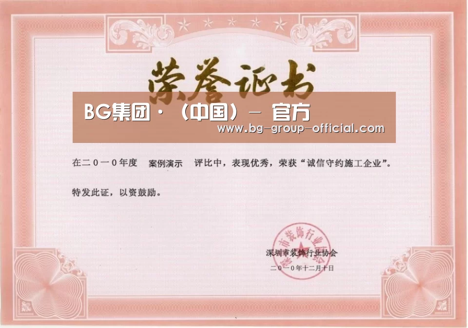 荣誉证书二(图1)